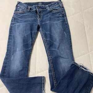 Silver suki jeans